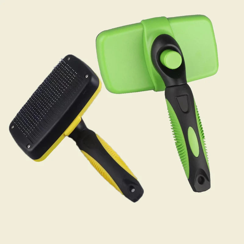Self-Cleaning Grooming Brush