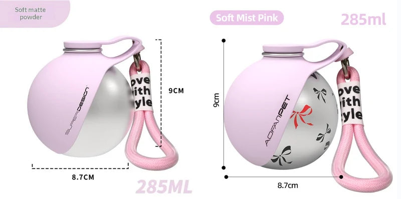 Travel Water Bottle for Small Dogs