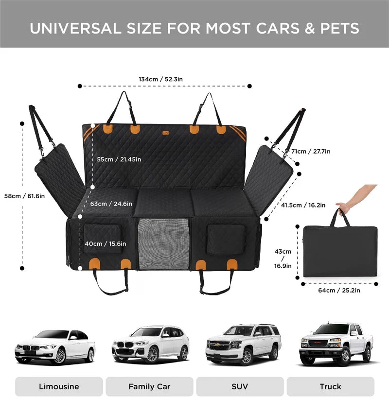 Waterproof Car Seat Cover for Dogs